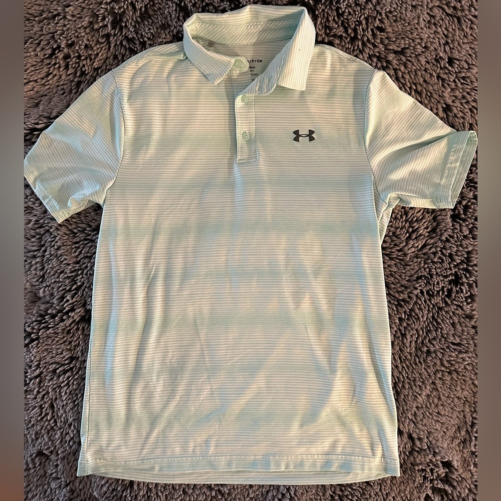 Under Armour Men's Light Mint Polo Shirt